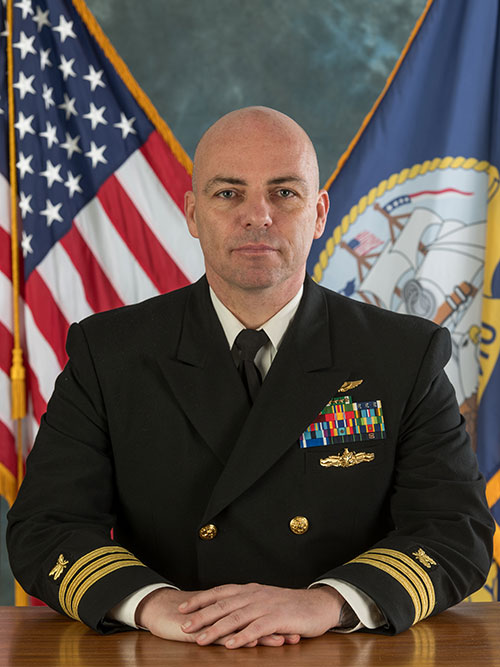 Photo of Commander John R. Bing, Executive Officer, Navy Reserve Headquarters NAVSUP Fleet Logistics Center Bahrain